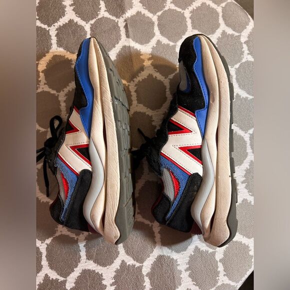 New Balance Collab w FIGS Red and Blue Athletic Shoes with Mesh and Suede comfy - Picture 10 of 13